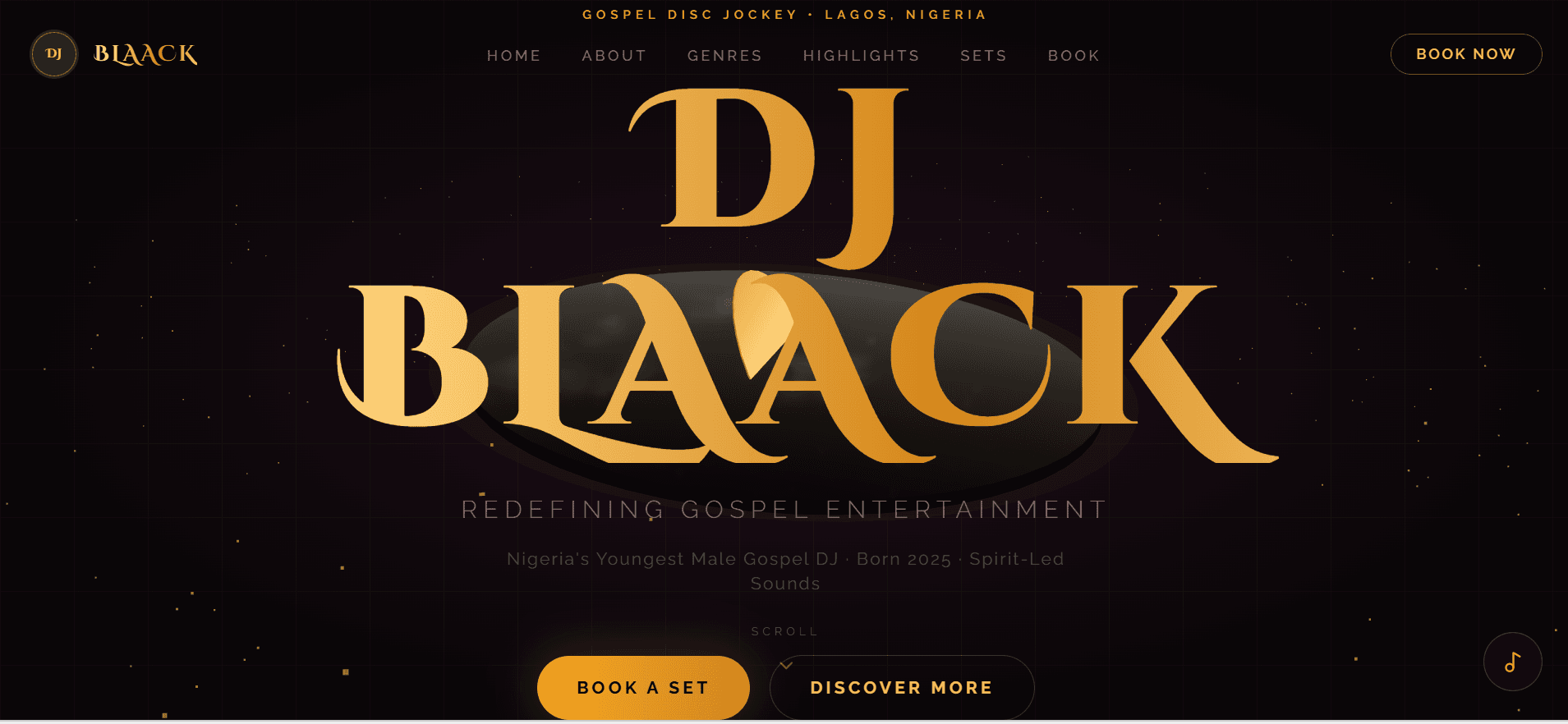 DJ Blaack - Musician Portfolio